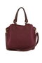 Zoozie Bags Bolso Bandolera Midi Rojo Clarete